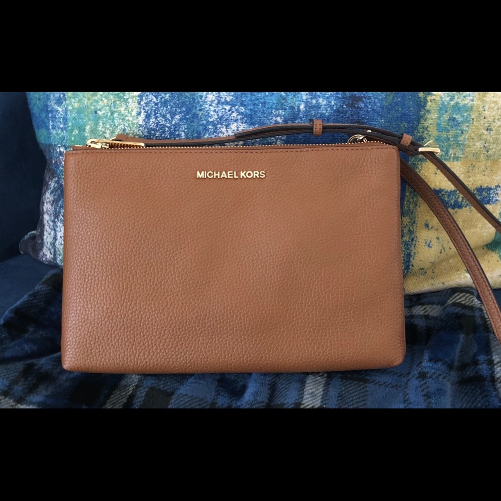 *SALE* NWT💋Michael Kors Double Gusset Crossbody